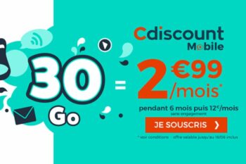 Forfait Mobile Cdiscount